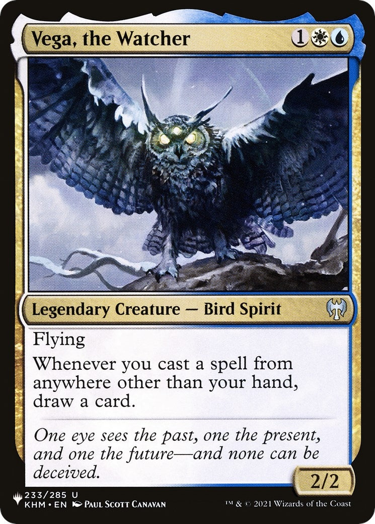 Image for Vega, the Watcher (233/285) - Magic: The Gathering