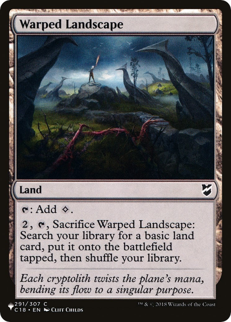 Image for Warped Landscape (291/307) - Magic: The Gathering