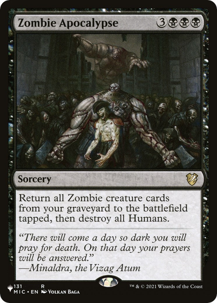 Image for Zombie Apocalypse (131/038) - Magic: The Gathering