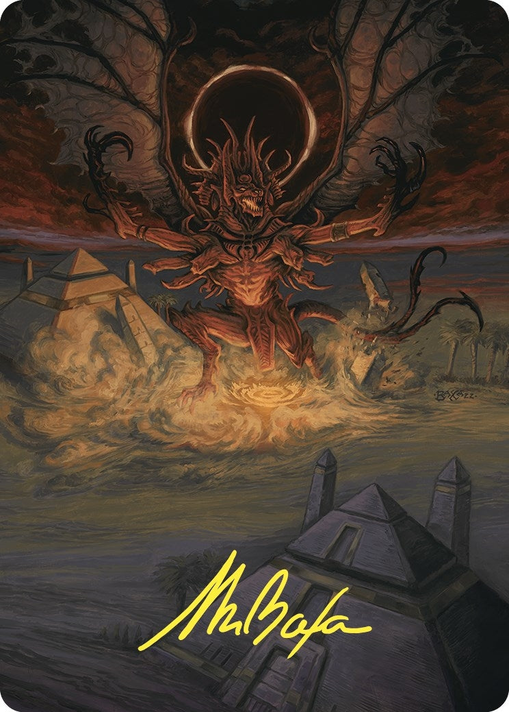 Image for Dread Return Art Card (Gold-Stamped Signature) (36) (ASCMM) - Magic: The Gathering