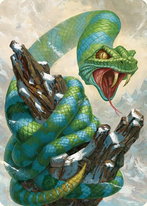 Image for Ohran Frostfang Art Card (42) (ASCMM) - Magic: The Gathering