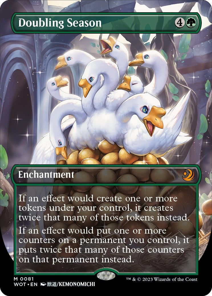 Image for Doubling Season (Anime Borderless) (81) - Magic: The Gathering