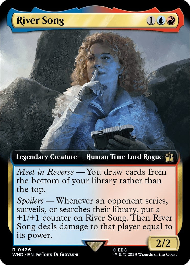 Image for River Song (Extended Art) (436) - Magic: The Gathering