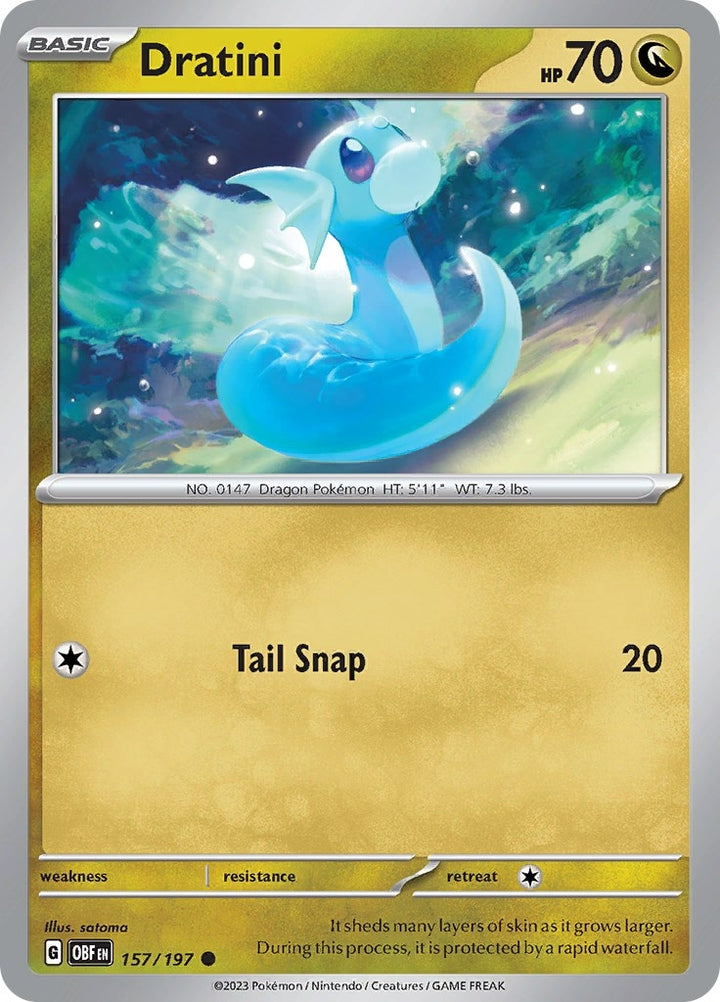 Image for Dratini (157/197) (OBF) - Pokemon