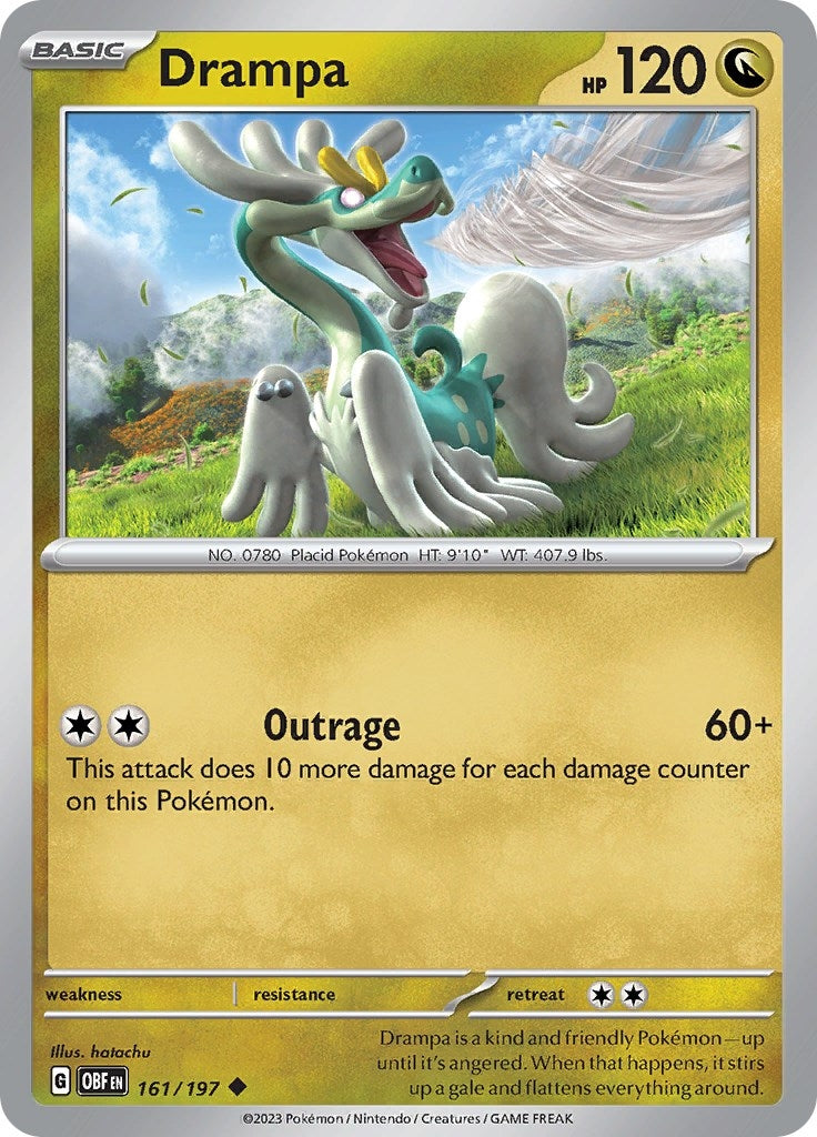 Image for Drampa (161/197) (OBF) - Pokemon