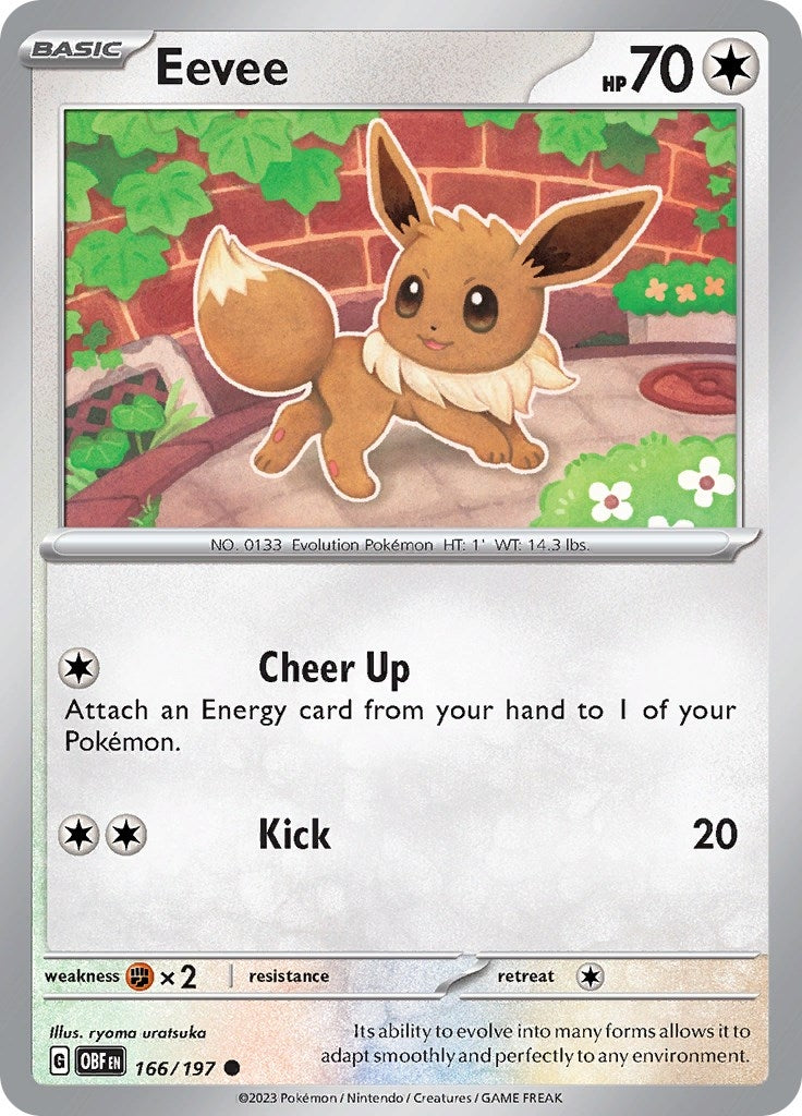 Image for Eevee (166/197) (OBF) - Pokemon