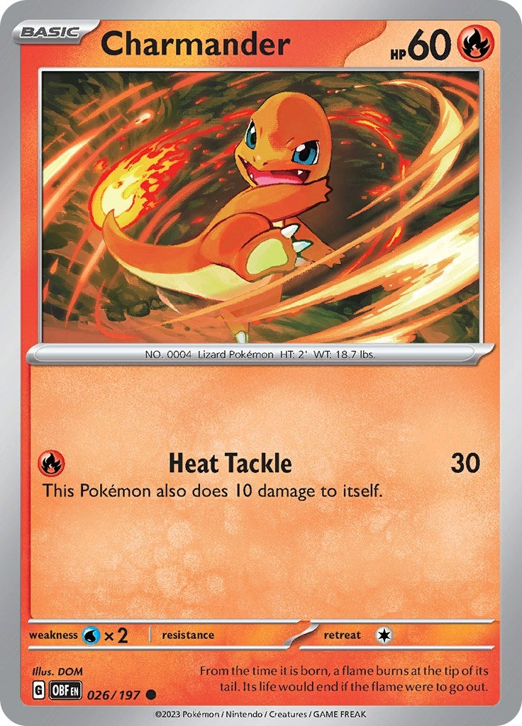 Image for Charmander (026/197) (OBF) - Pokemon