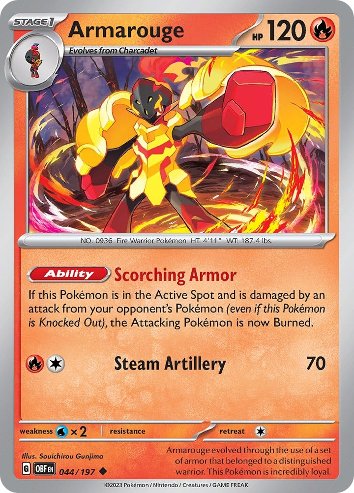 Image for Armarouge (044/197) (OBF) - Pokemon