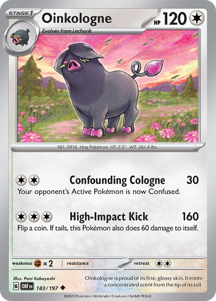 Image for Oinkologne (183/197) (OBF) - Pokemon