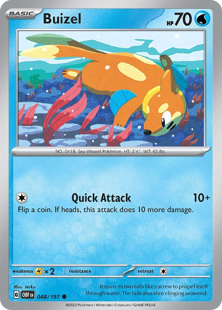Image for Buizel (048/197) (OBF) - Pokemon