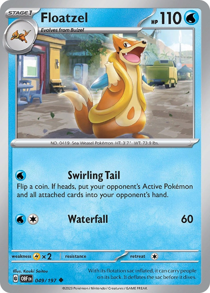 Image for Floatzel (049/197) (OBF) - Pokemon