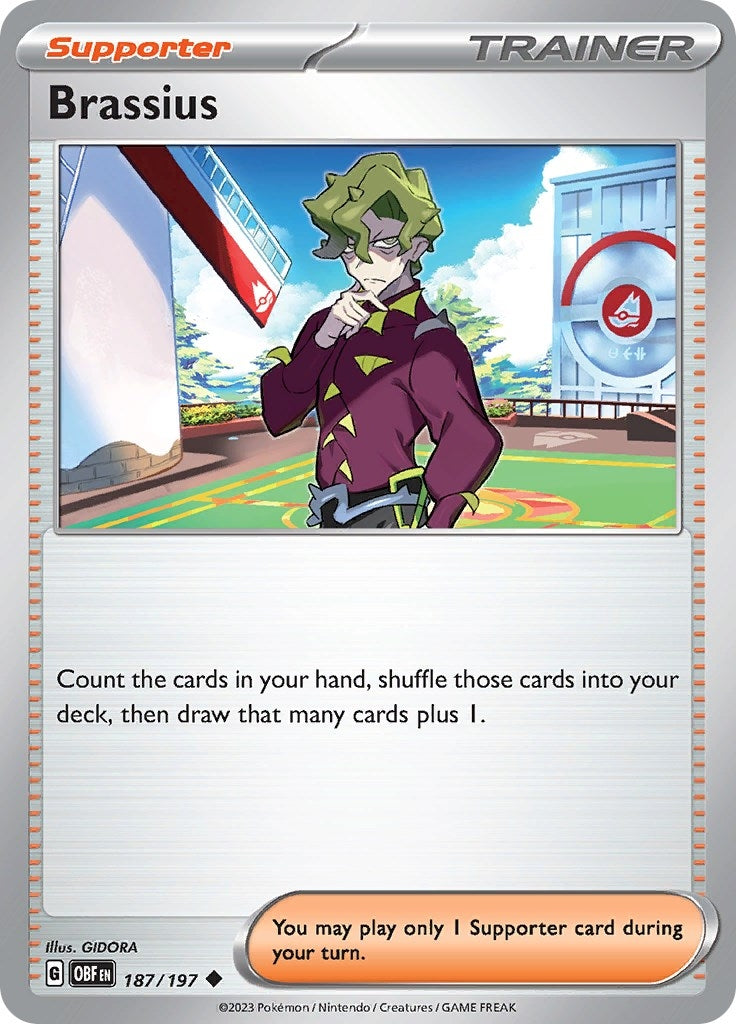 Image for Brassius (187/197) (OBF) - Pokemon