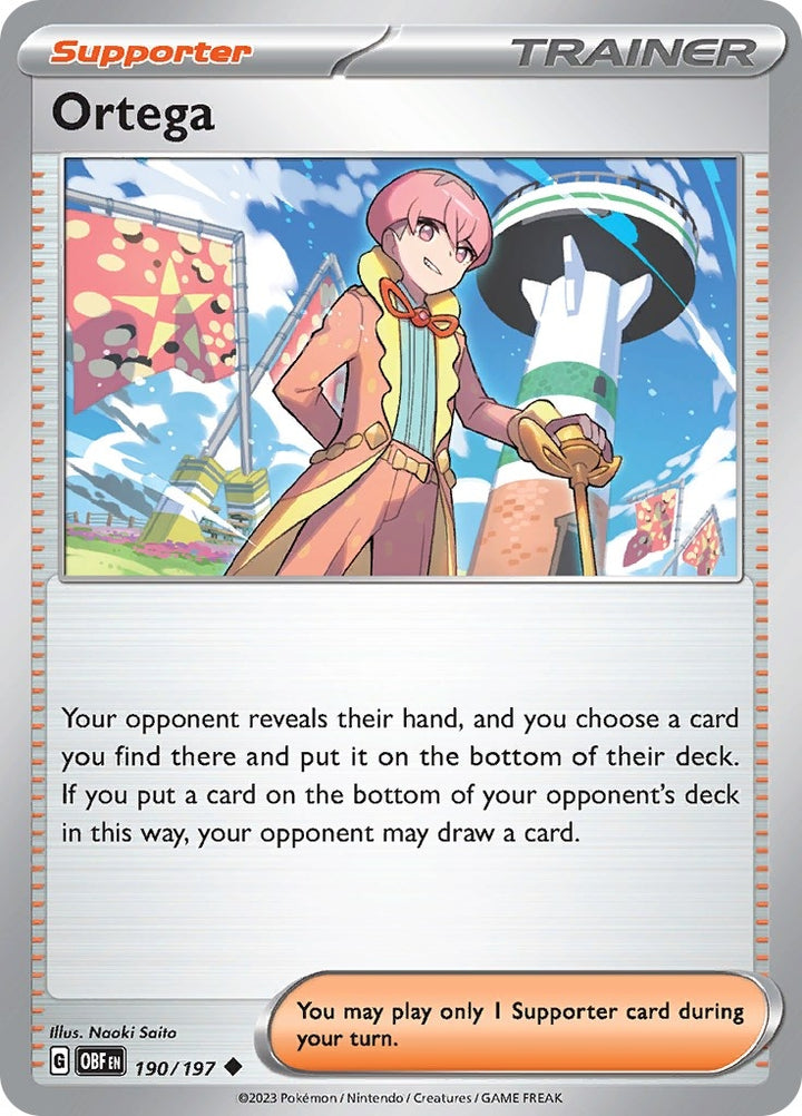 Image for Ortega (190/197) (OBF) - Pokemon