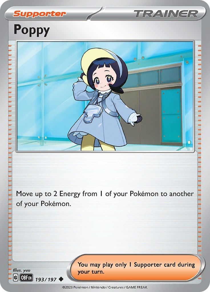 Image for Poppy (193/197) (OBF) - Pokemon