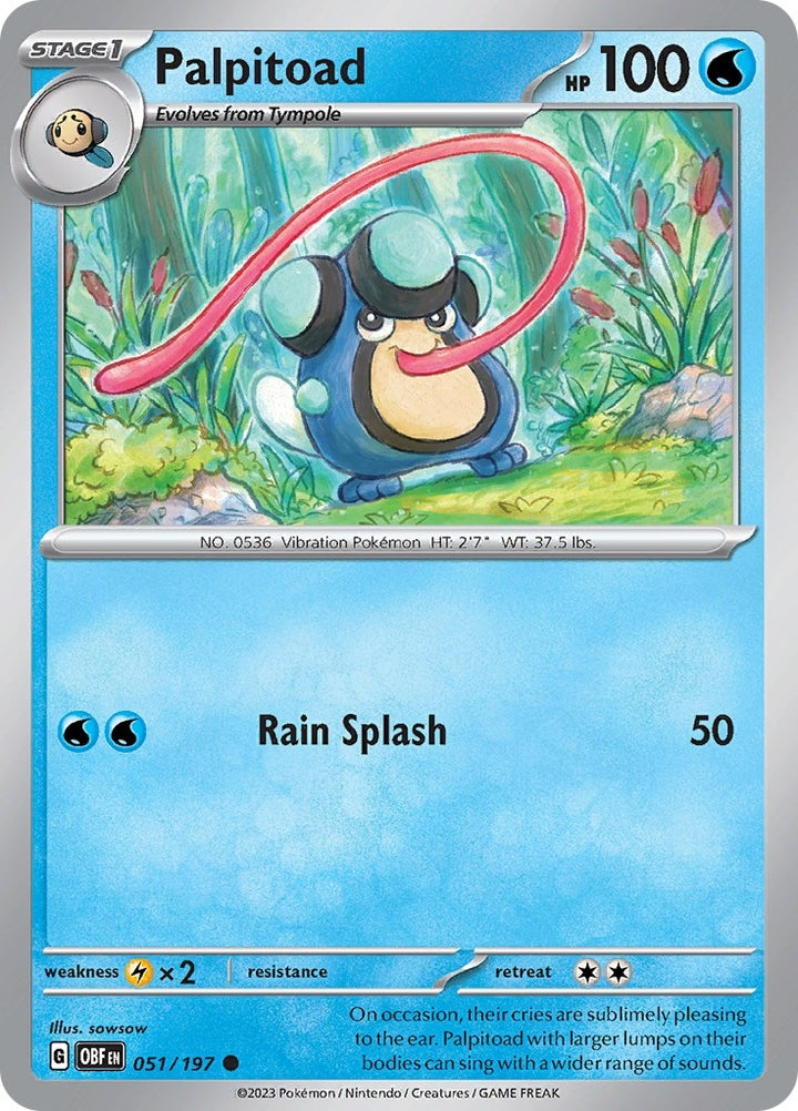 Image for Palpitoad (051/197) (OBF) - Pokemon