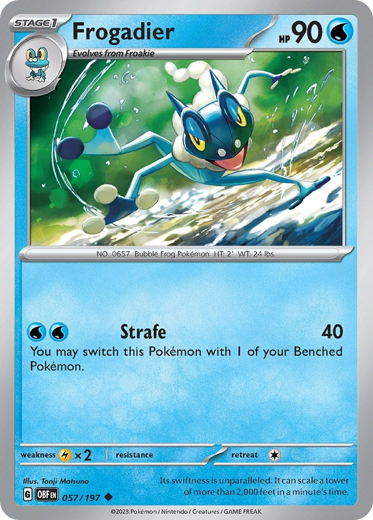 Image for Frogadier (057/197) (OBF) - Pokemon