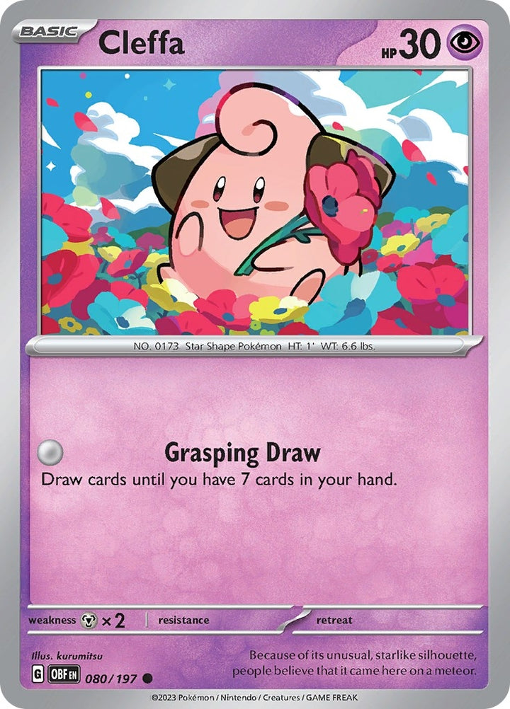 Image for Cleffa (080/197) (OBF) - Pokemon