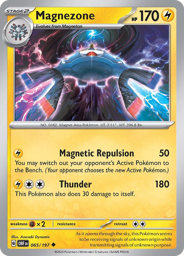 Image for Magnezone (065/197) (OBF) - Pokemon