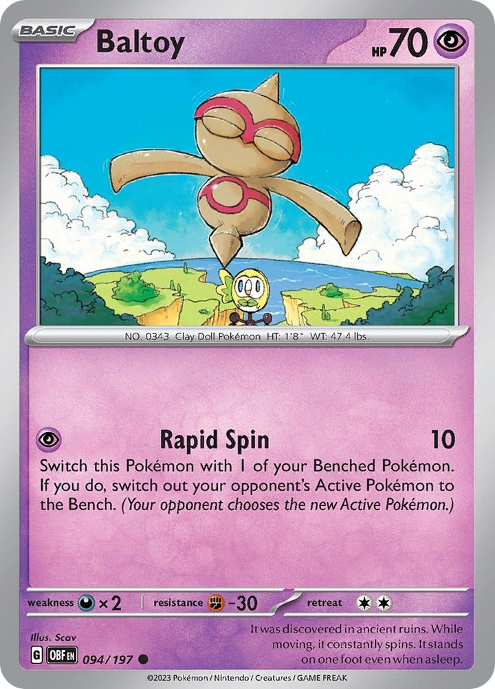 Image for Baltoy (094/197) (OBF) - Pokemon