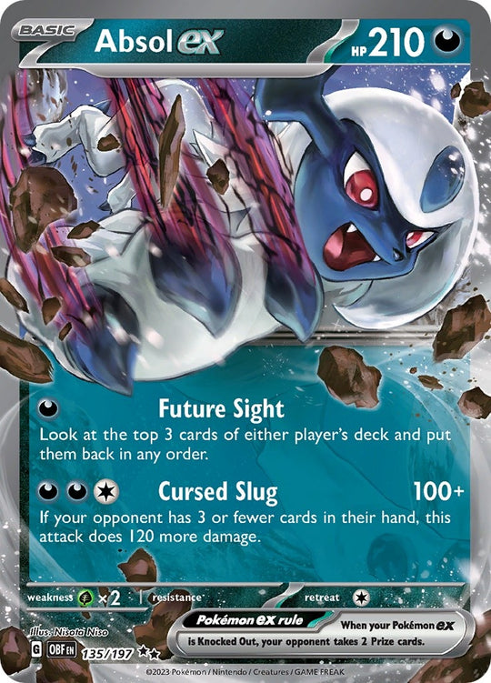 Image for Absol ex (135/197) (OBF) - Pokemon