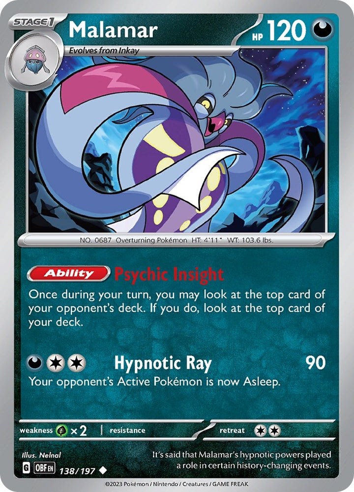 Image for Malamar (138/197) (OBF) - Pokemon