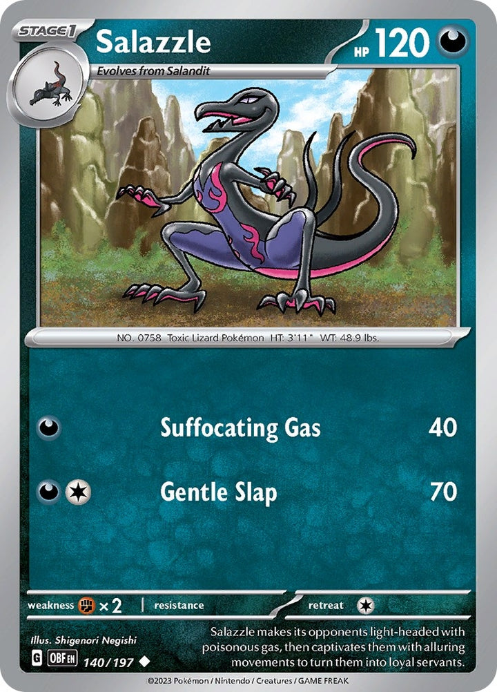 Image for Salazzle (140/197) (OBF) - Pokemon