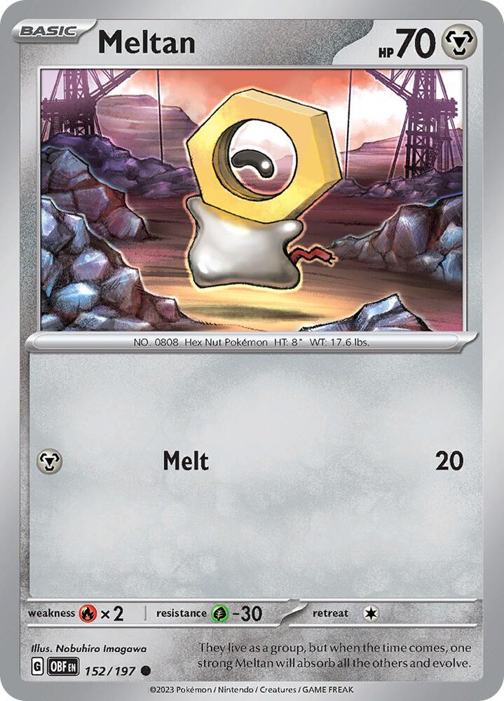 Meltan (152/197) (OBF)