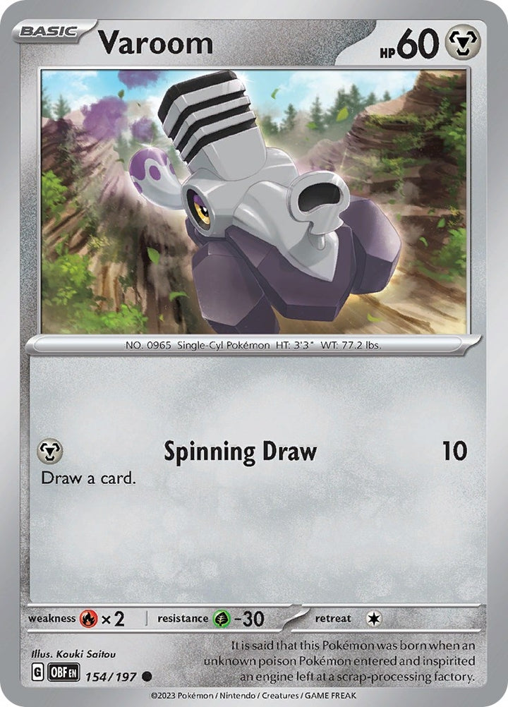 Image for Varoom (154/197) (OBF) - Pokemon