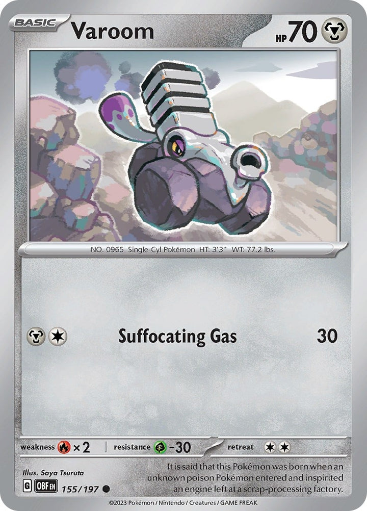 Image for Varoom (155/197) (OBF) - Pokemon