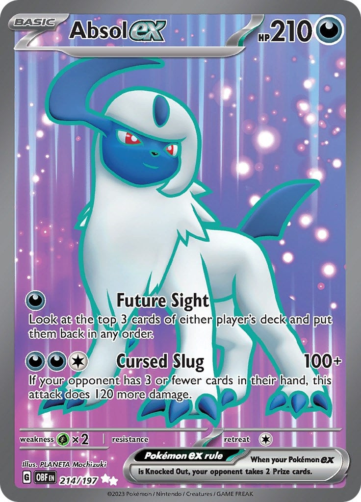 Image for Absol ex (214/197) (OBF) - Pokemon