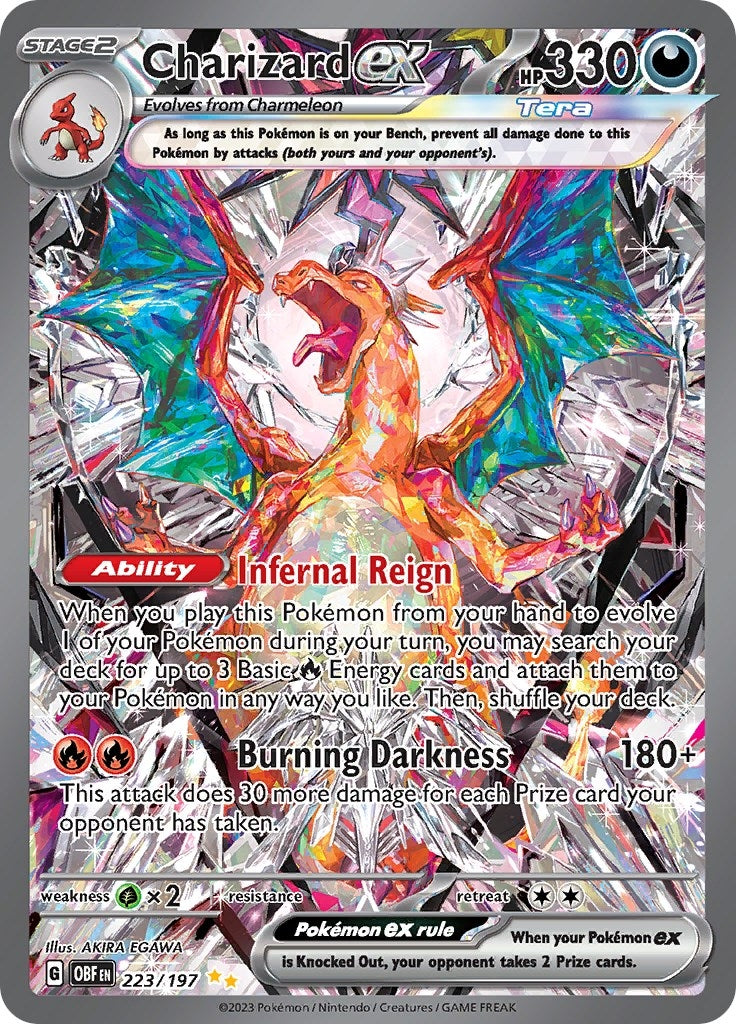 Image for Charizard ex (223/197) (OBF) - Pokemon