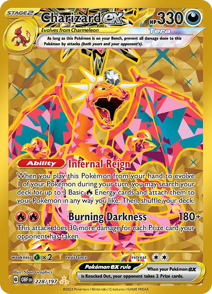 Image for Charizard ex (228/197) (OBF) - Pokemon