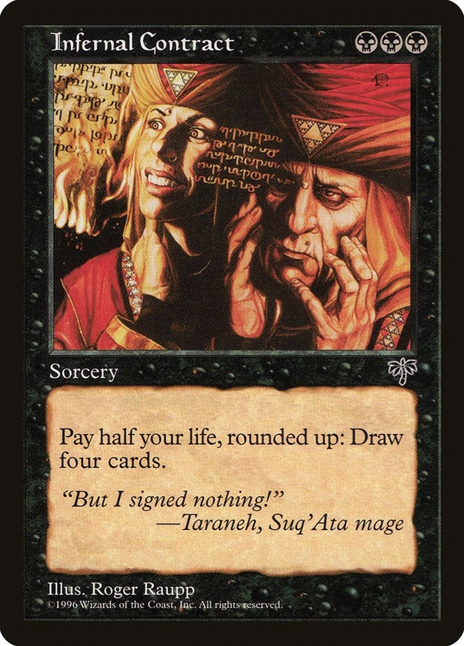Image for Infernal Contract - Magic: The Gathering