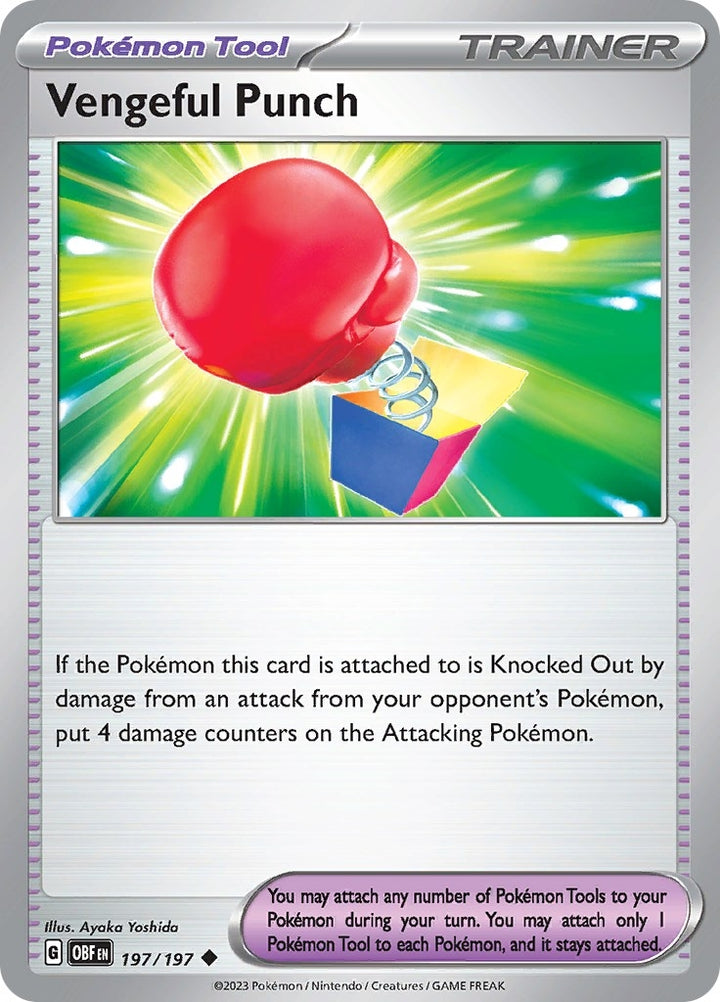 Image for Vengeful Punch (197/197) (OBF) - Pokemon