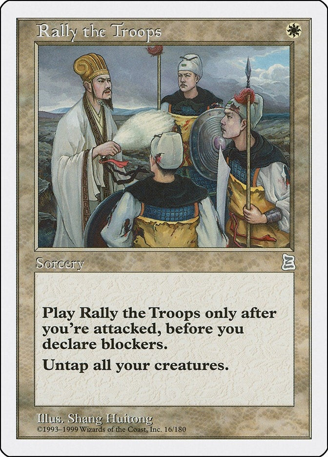 Image for Rally the Troops (16) - Magic: The Gathering