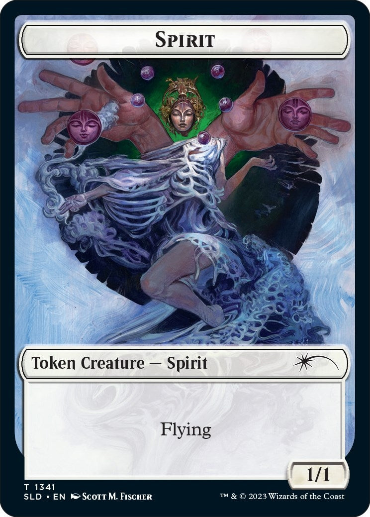 Image for Spirit (SLD) // Angel Double-sided Token (1341 // 001) - Magic: The Gathering