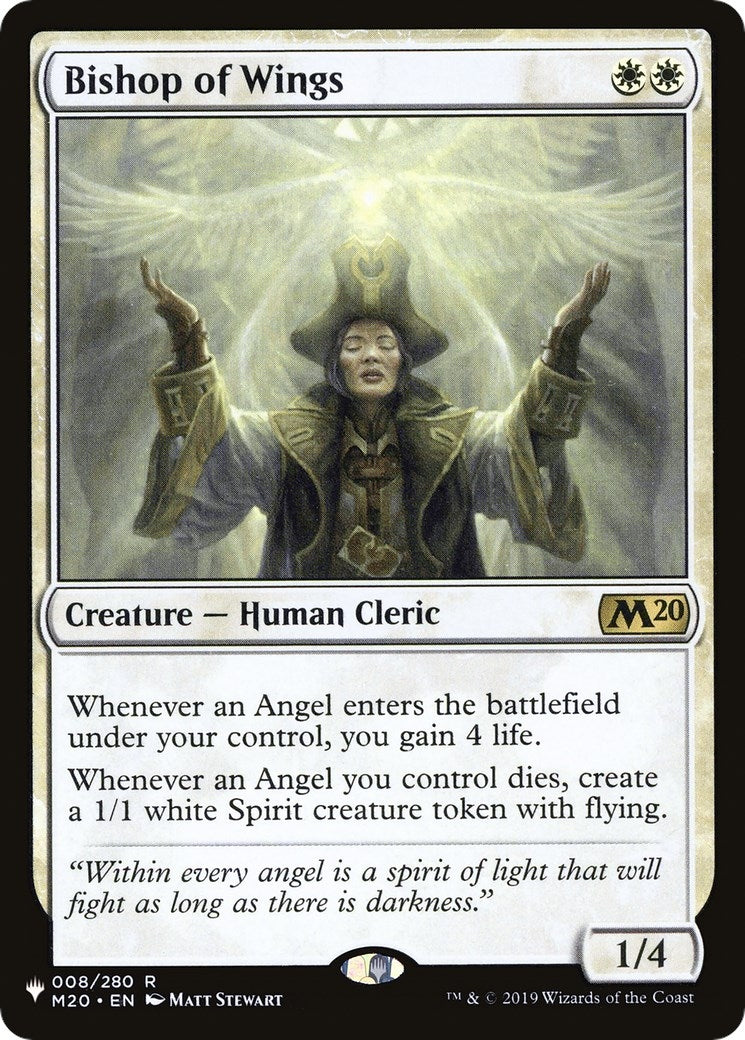 Image for Bishop of Wings (8) - Magic: The Gathering