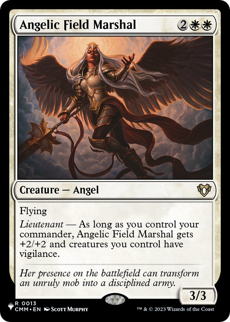 Image for Angelic Field Marshal (13) (LIST) - Magic: The Gathering