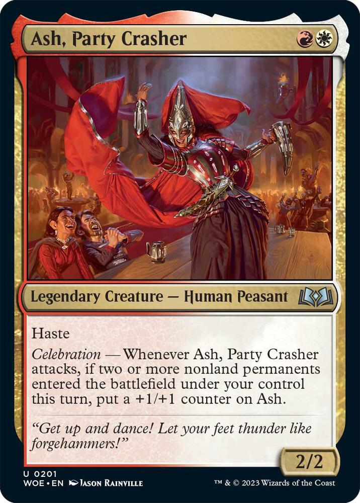 Image for Ash, Party Crasher (201) - Magic: The Gathering