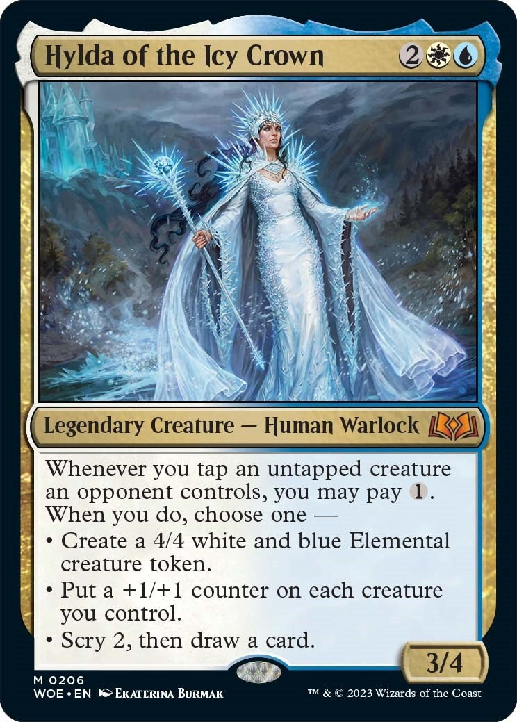 Image for Hylda of the Icy Crown (206) - Magic: The Gathering