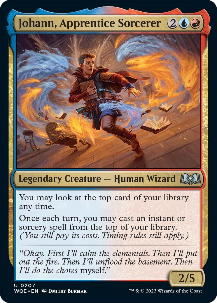 Image for Johann, Apprentice Sorcerer (207) - Magic: The Gathering