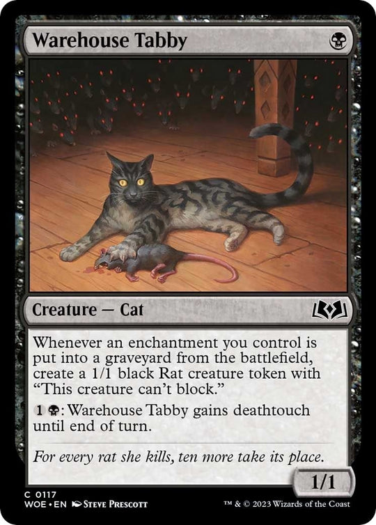 Image for Warehouse Tabby (117) - Magic: The Gathering
