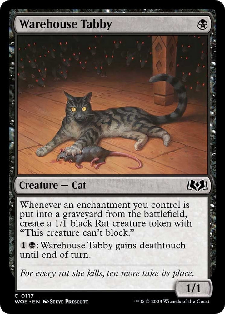 Image for Warehouse Tabby (117) - Magic: The Gathering