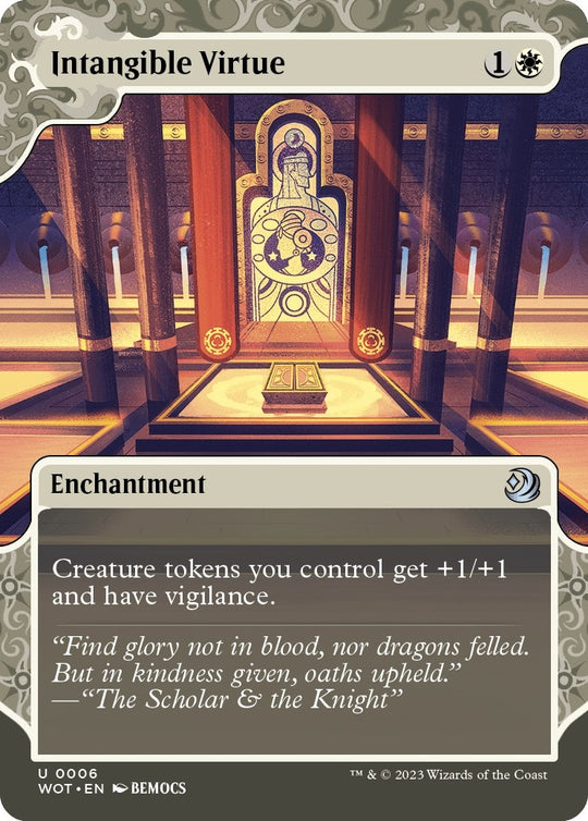 Image for Intangible Virtue (6) - Magic: The Gathering