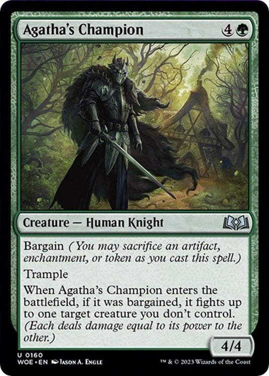 Image for Agatha's Champion (160) (WOE) - Magic: The Gathering