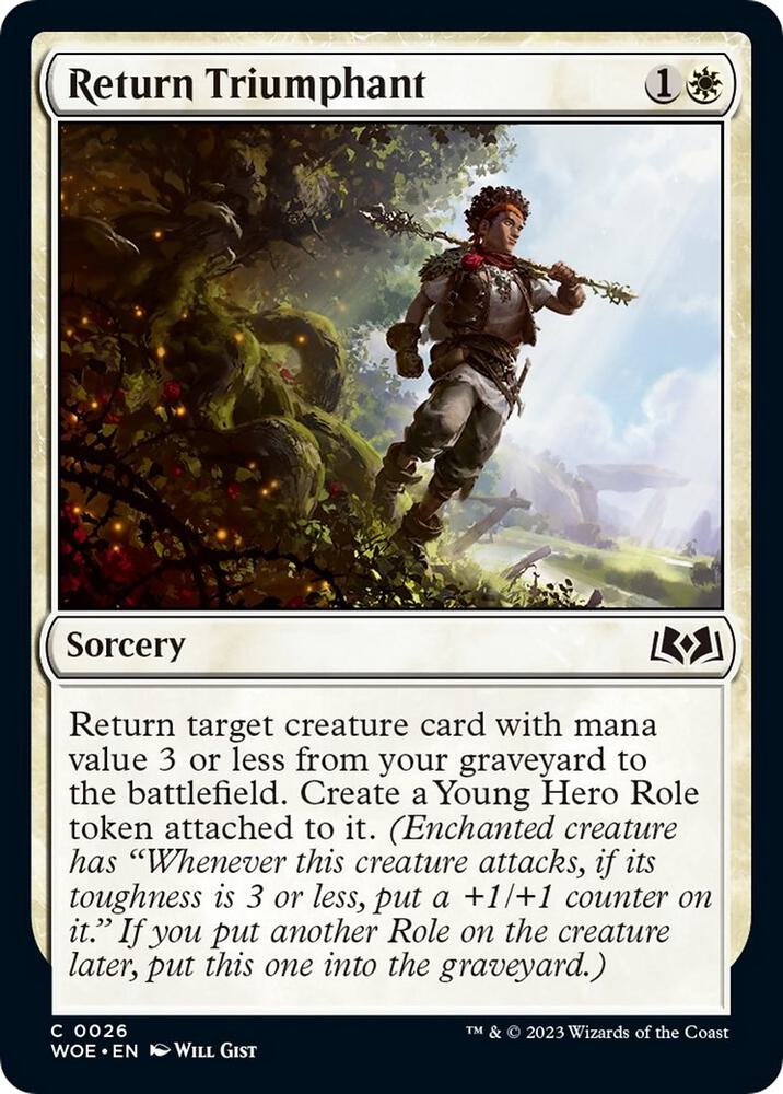 Image for Return Triumphant (26) - Magic: The Gathering