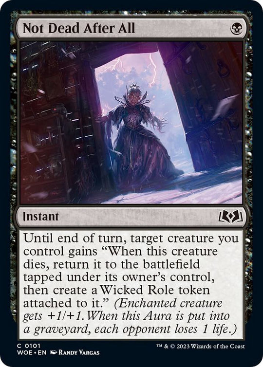 Image for Not Dead After All (101) - Magic: The Gathering