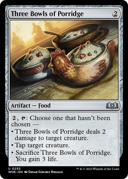 Image for Three Bowls of Porridge (253) - Magic: The Gathering