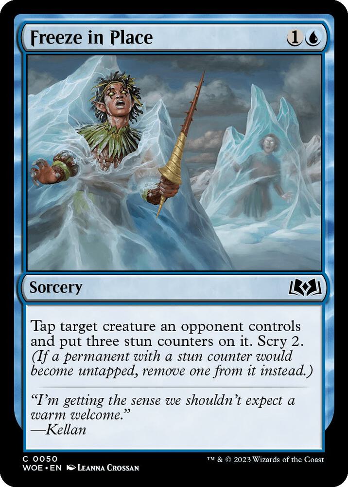 Image for Freeze in Place (50) - Magic: The Gathering