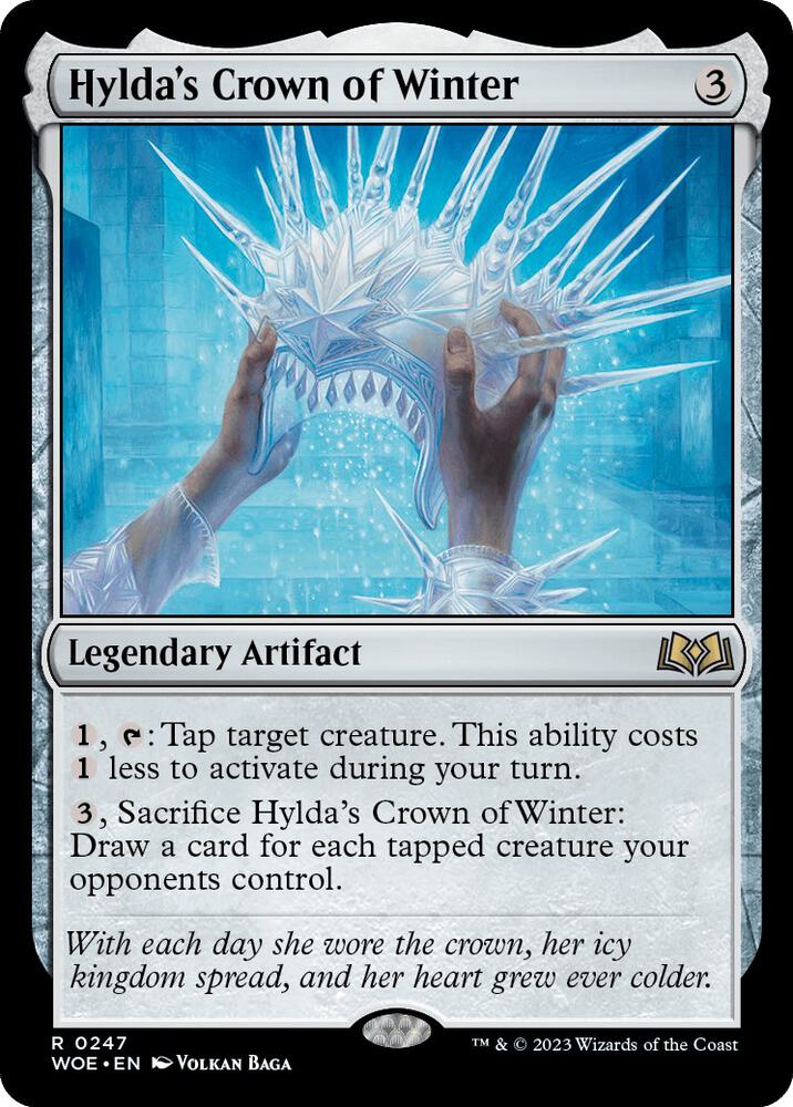 Image for Hylda's Crown of Winter (247) - Magic: The Gathering
